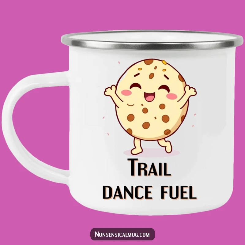 Adventure Cookie Dance Funny Camping Mug - Outdoor Celebration Gift