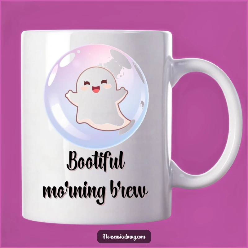 Funny Ghost in Bubble Mug: A Delightful and Funny Gift for Spooky Fun Lovers