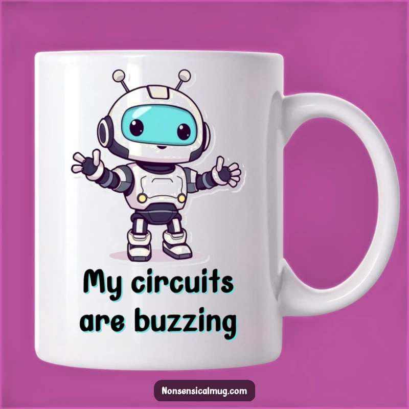 Funny Robot Bop Mug A Perfect Gift for Tech Lovers