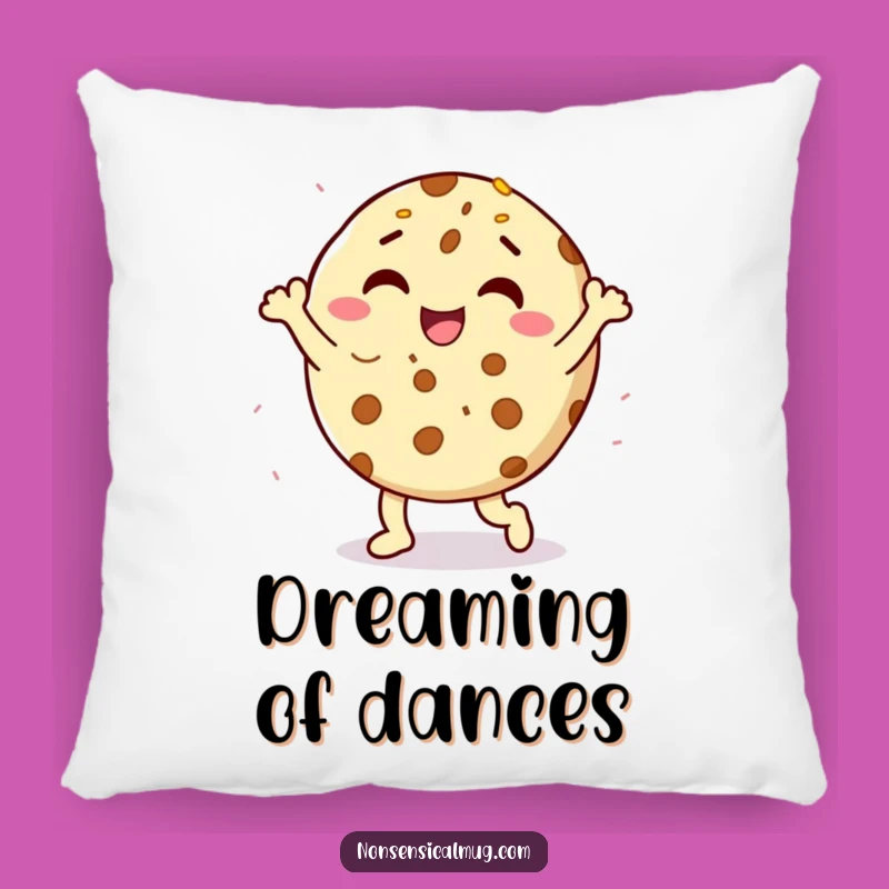 Soft Cookie Dance Funny Pillow - Cozy Sprinkle Decor Gift