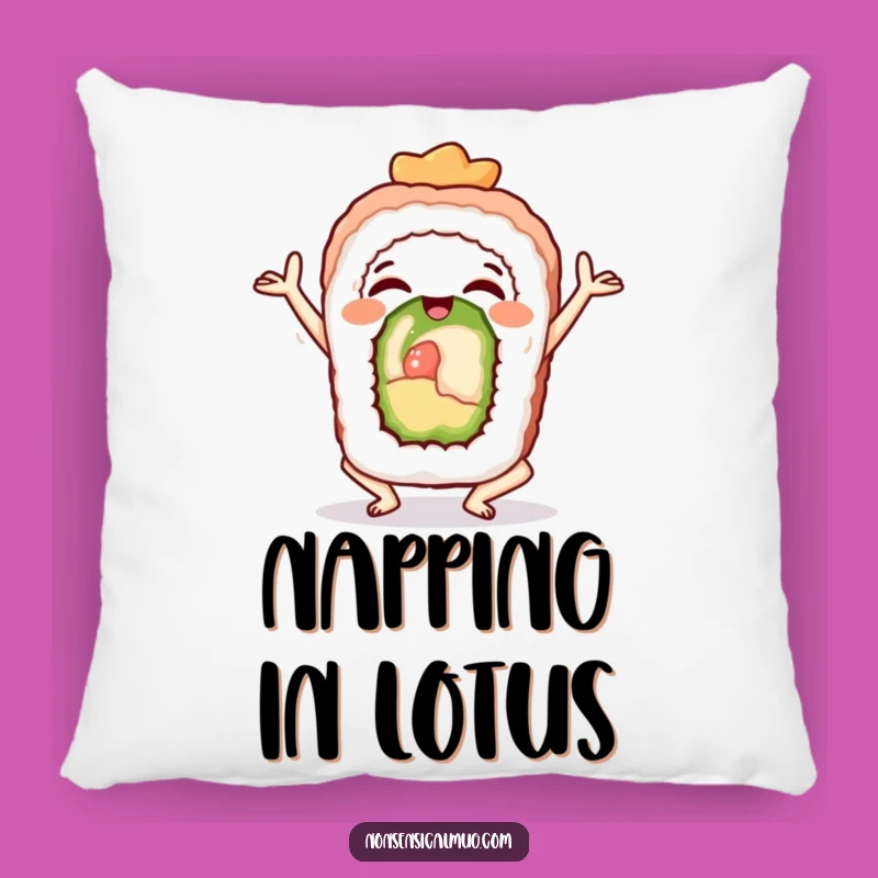 Funny Sushi Yoga Pillow: Ultimate Comfort for Your Zen Zone
