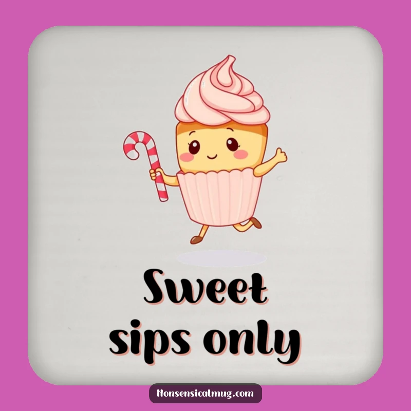 Funny Kawaii Cupcake Rope Jumping Coaster - Protect Surfaces Sweetly Gift