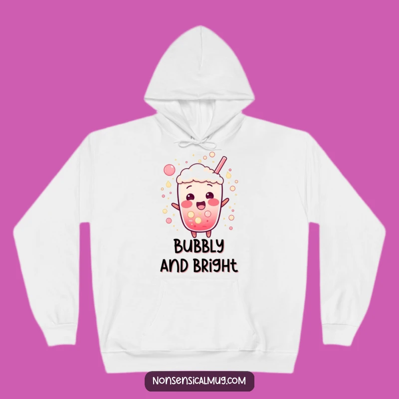 Funny Bubbly Soda Hoodie: Cozy & Exciting Fizz Character Wear