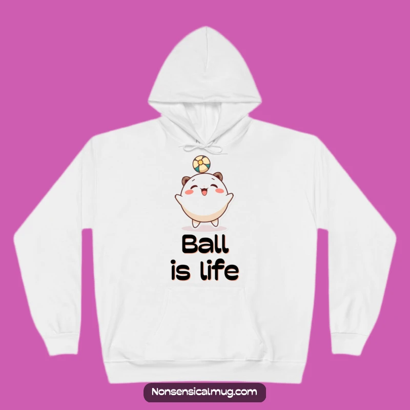 Cozy Funny Head Bounce Hoodie: Warm Up with Playful Character Fun!