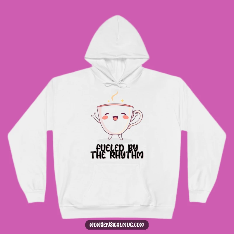 Cozy Funny Dancing Teacup Hoodie: Warm and Whimsical, a Hilarious and Funny Gift