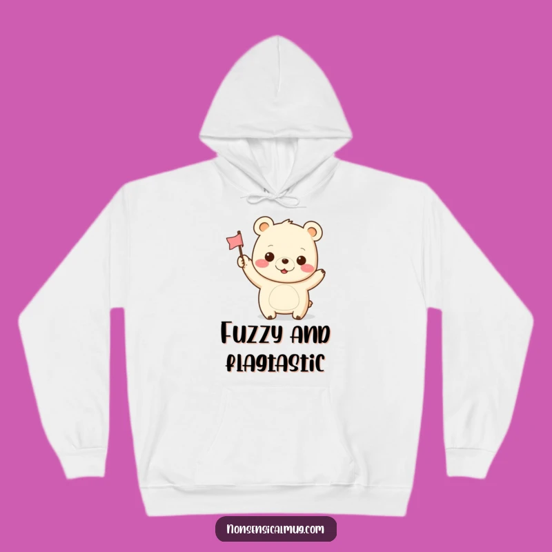 Funny Kawaii Bear Hoodie: Cozy Up with Cheerful Hugs and Happy Grins