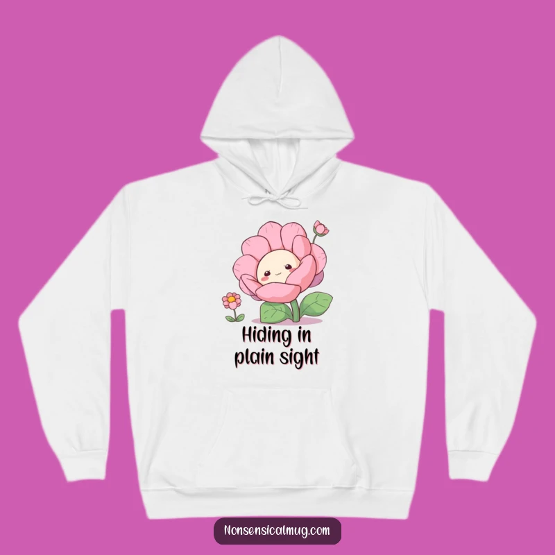 Cozy Funny Blob Peeking Hoodie: Warm and Whimsical, a Hilarious and Funny Gift