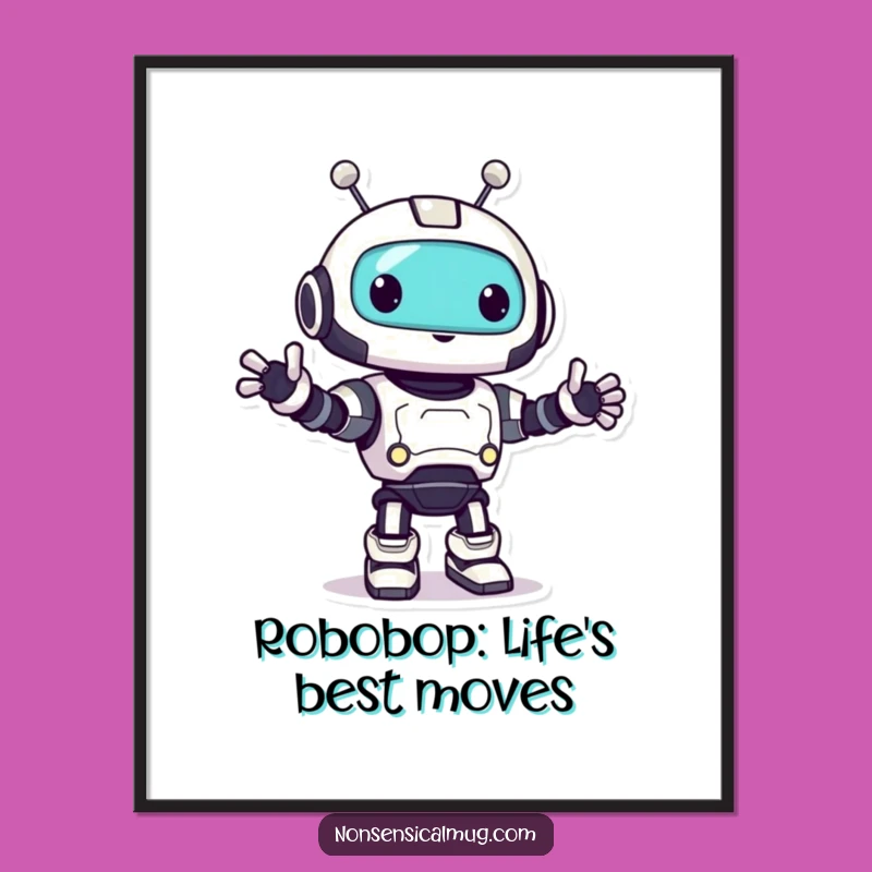 Free Printable Robot Bop Wall Art: Hilarious Downloadable Decor for Any Room