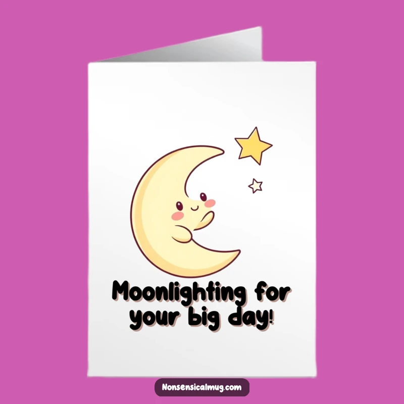 Free Printable Moon & Star Birthday Card: Whimsical & Funny Downloadable Gift for Cosmic Celebrations