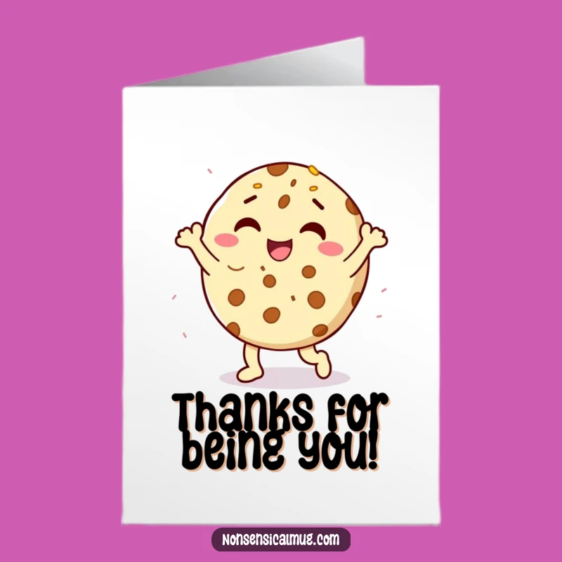 Free Printable Cookie Thank You Card: Happy Dance Sprinkles for Sweet Appreciation