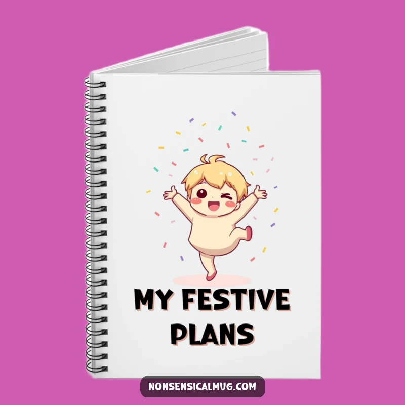 Funny Kawaii Journal: Capture Party Ideas with Joyful Character!