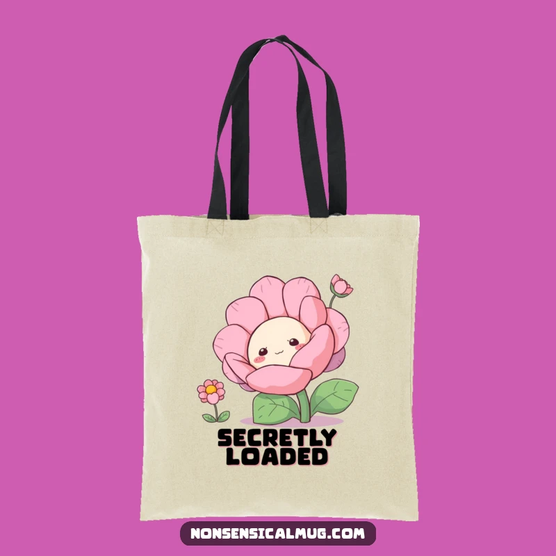 Funny Blob Peeking Tote Bag: Carry Your Curiosity, a Practical and Funny Gift